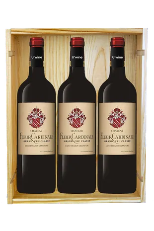 Coffret 3 bouteilles "Château Fleur Cardinale"