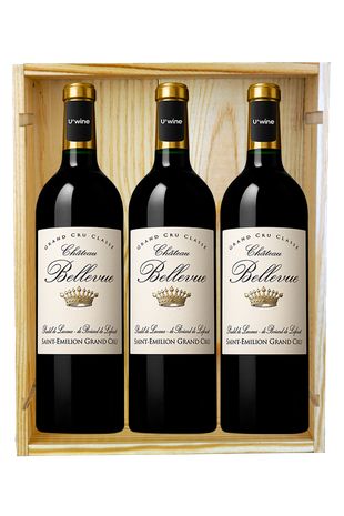 Coffret 3 bouteilles "Château Bellevue"