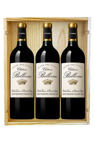 Coffret 3 bouteilles "Château Bellevue"