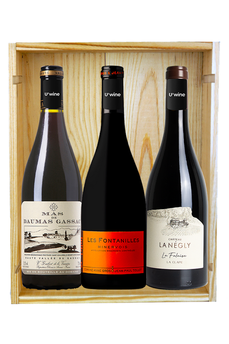 3-bottle box set "Languedoc Lover"