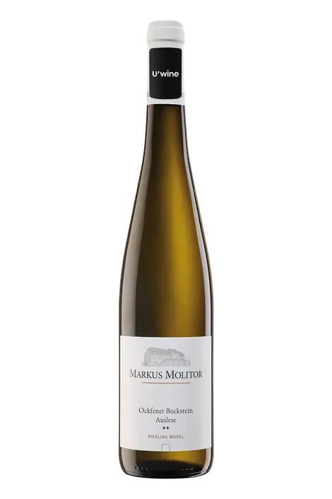 Markus Molitor Mosel Ockfener Bockstein Auslese ** Riesling Weiße Kapsel - White 2018