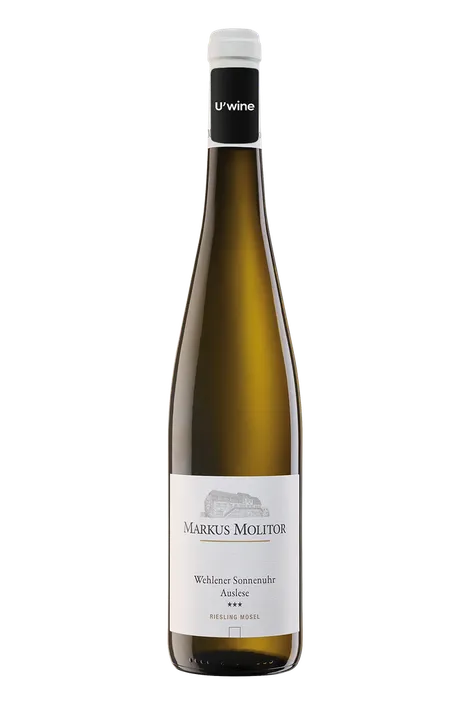Markus Molitor Mosel Wehlener Sonnenuhr Auslese *** Riesling Weiße Kapsel - White 2018