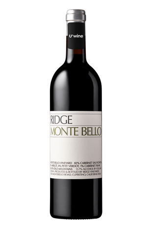 Ridge Vineyards Santa Cruz Mountains Monte Bello 2018
