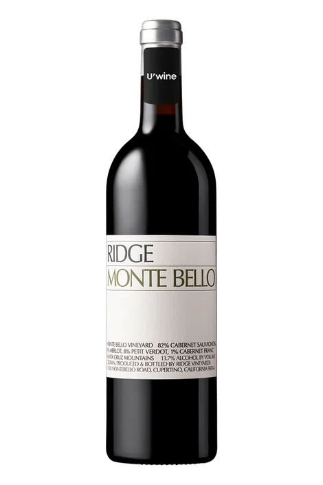 Ridge Vineyards Santa Cruz Mountains Monte Bello 2018