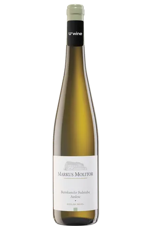 Markus Molitor Mosel Bernkasteler Badstube Auslese *** Riesling Grüne Kapsel - White 2019