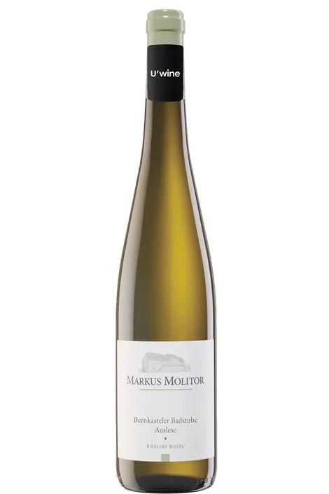 Markus Molitor Mosel Bernkasteler Badstube Auslese *** Riesling Grüne Kapsel - White 2019
