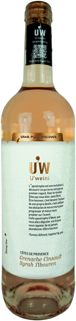U'Weini - Côtes de Provence - Rosé 2025